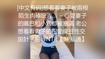 [中文有码]想看看妻子被兩根陌生肉棒玩弄… ～心愛妻子的嘴巴和小穴都被塞滿 老公想看看妻子的扭動瘋狂性交 設計了屈辱NTR【3P私通】～