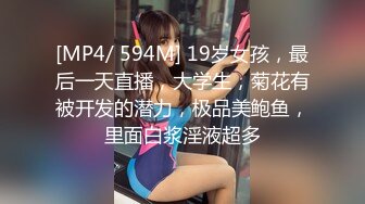 [MP4/ 594M] 19岁女孩，最后一天直播，大学生，菊花有被开发的潜力，极品美鲍鱼，里面白浆淫液超多