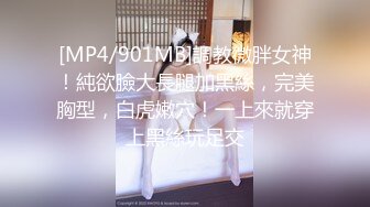 [MP4/901MB]調教微胖女神！純欲臉大長腿加黑絲，完美胸型，白虎嫩穴！一上來就穿上黑絲玩足交