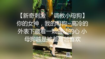 【新奇刺激❤️调教小母狗】你的女神，我的母狗~高冷的外表下藏着一颗骚动的心 小母狗越是被羞辱越喜欢