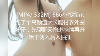 [MP4/ 532M] 666小祁探花约了个高颜值大长腿衬衣外围妹子，先聊聊天增进感情再开始干侧入后入抽插