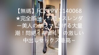 【無碼】FC2 PPV 1140068 ★完全顔出し☆続・スレンダー美人のヤンマ..上げる大量潮！悶絶イキまくりの激しい中出しセックス最高～