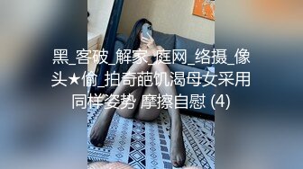 黑_客破_解家_庭网_络摄_像头★偷_拍奇葩饥渴母女采用同样姿势 摩擦自慰 (4)