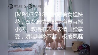 [MP4/3.73GB] 气质美女姐妹花，双女激情诱惑，道具互插小穴，双指扣穴，表情一脸享受，娇喘呻吟不断，极度风骚