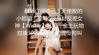 ❤️最新订阅精品！天使般的小姐姐！推特S级身材反差女神【Wister】私拍，金主玩物怼操3P表里不一的骚母狗叫声一绝