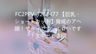 FC2PPV-4288477 【巨乳・ショートカット】脅威のアヘ顔！ヤベーです。エロいです！生中出し２回