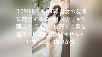 [109IENFH-046] 男女の友情は成立するのか！？女子●生限定！ ラップ1枚隔てて男友達チ○ポに素股体験させちゃいました♪ 由良かな