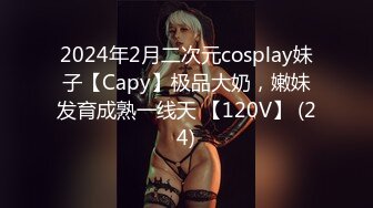 2024年2月二次元cosplay妹子【Capy】极品大奶，嫩妹发育成熟一线天 【120V】 (24)